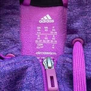 adidas Jackets & Coats - Purple barely worn adidas zip up hooded jacket adidas Jackets & Coats - Purple barely worn adidas zip up hooded jacket